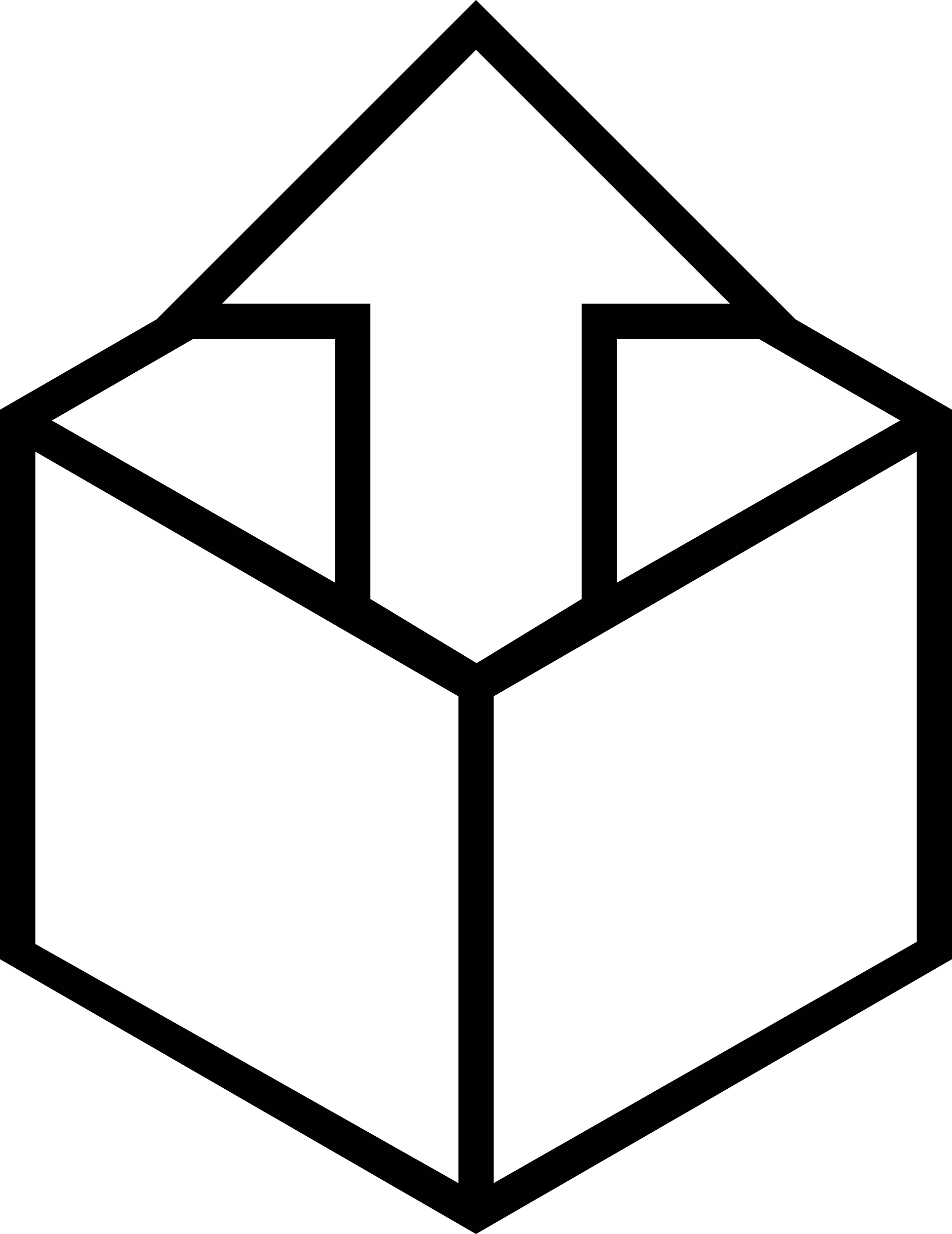 Open Box With Up Arrow Digital Sketch Svg Design Free Vectors